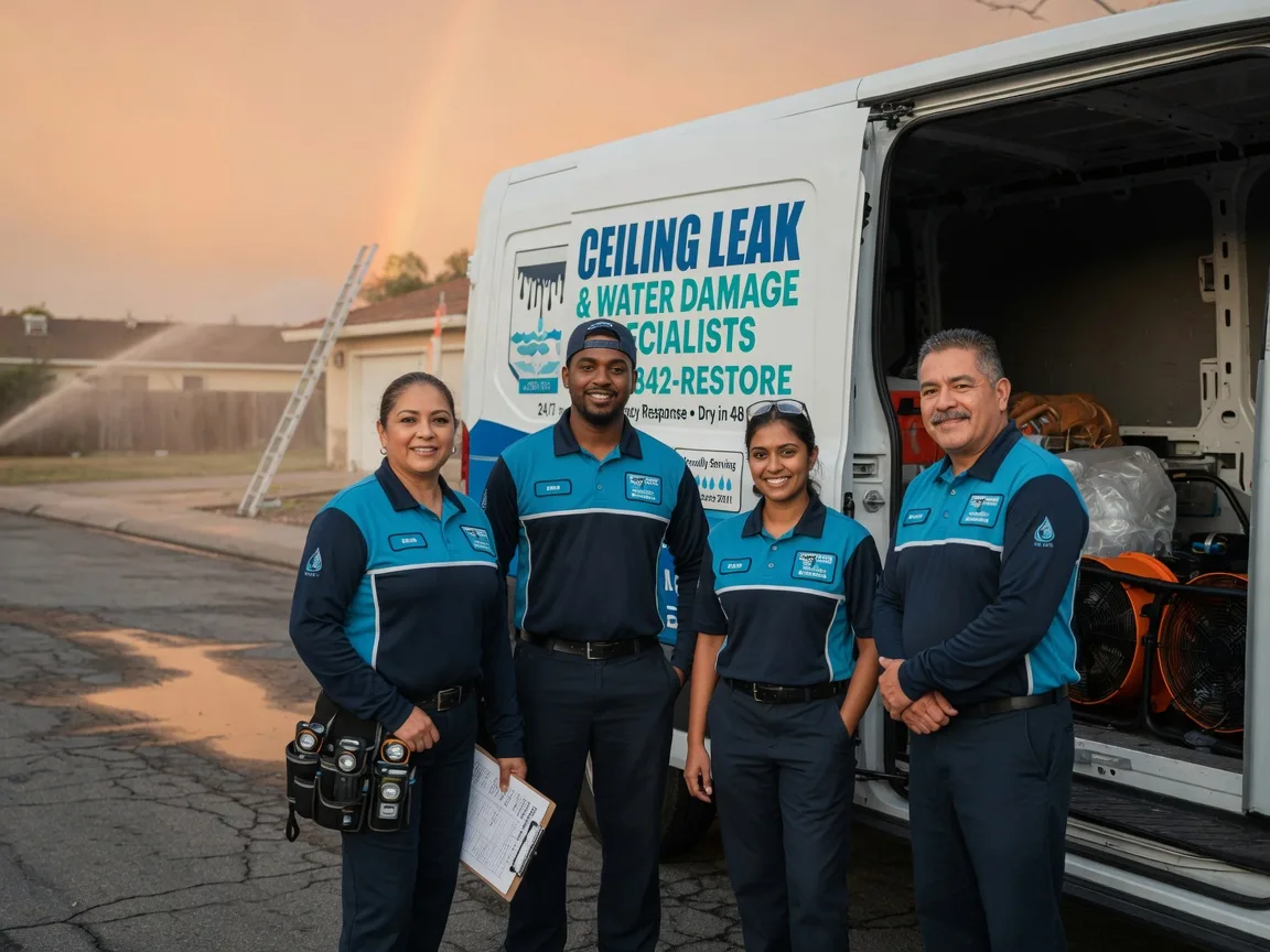 Ceiling Leak Cleanup company in Auburn, MA